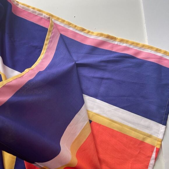 Gypsie Blue Women's Geometric Mumu Beachwear Kaftan Dress Multi Colored One Size - Picture 8 of 10